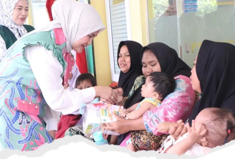 TP PKK Paluta Bantu Keluarga Dengan Balita Berisiko Stunting