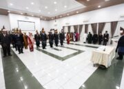 21 Pejabat Pemko Pematangsiantar Dilantik, Sekda Junaedi Pimpin Acara