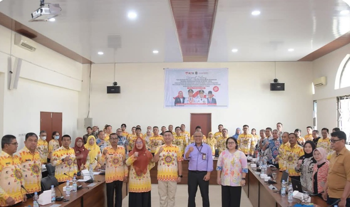 Bupati Labura Pimpin Rapat Koordinasi Pencegahan Korupsi Terintegrasi