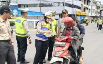 Razia Gabungan Polres Pematangsiantar Sasar Penunggak Pajak Kendaraan