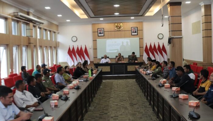 Pakpak Bharat Gelar Rakor Dan Sosialisasi HDDAP 2025