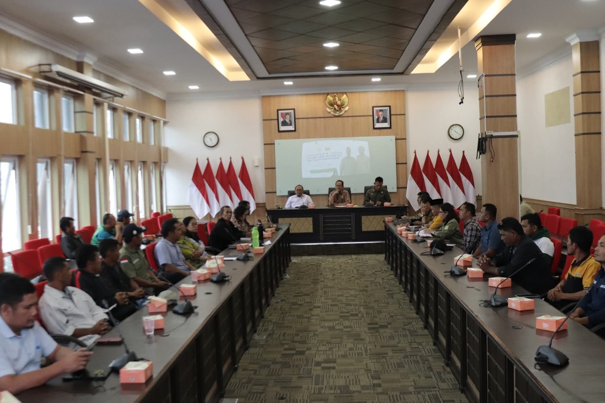 Pakpak Bharat Gelar Rakor Dan Sosialisasi HDDAP 2025