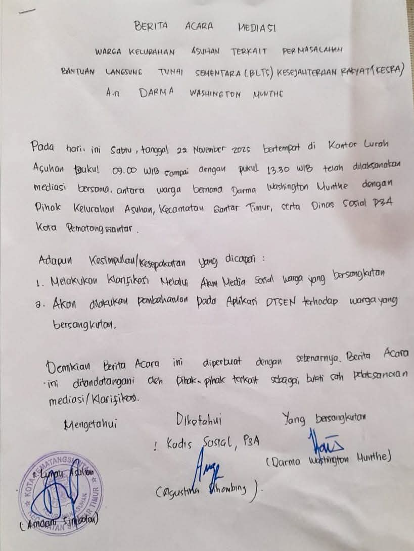 Darma Munthe, Penerima BLT Kesra 2026 Setelah Video Viral