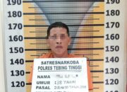 Pengedar Sabu Dibekuk Satresnarkoba Polres Tebingtinggi Di Rumahnya
