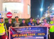Ops Zebra Toba 2025: Polres Pematangsiantar Sasar Megaland Dengan Sosialisasi