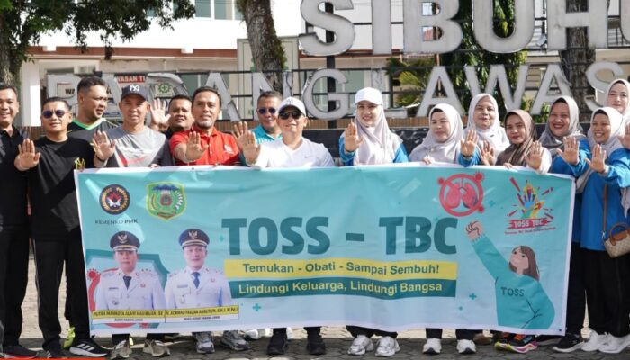 Padanglawas Gelar Aksi Serentak Bebas TBC