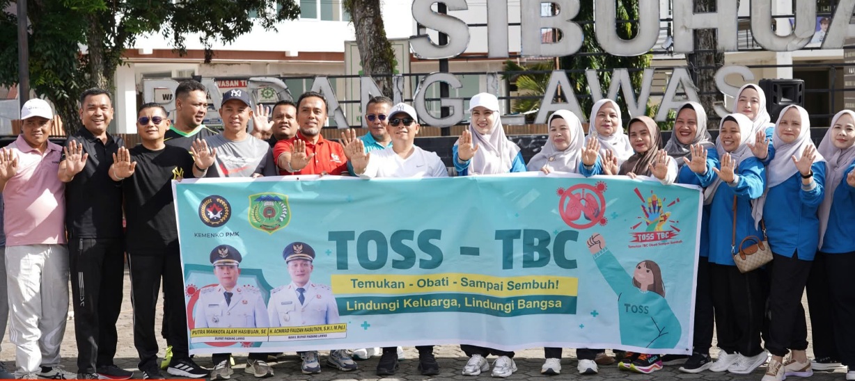 Padanglawas Gelar Aksi Serentak Bebas TBC