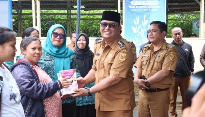 Wabup Dairi Tekankan Pentingnya Periksa Kesehatan Rutin Bumil Dan Lansia