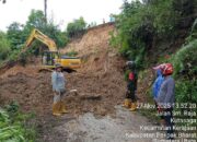 Longsor Kuta Saga Pakpak Bharat Ditangani Dengan Alat Berat