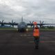 Hercules TNI AU Kirim 7 Ton Bantuan Ke Tapanuli Tengah