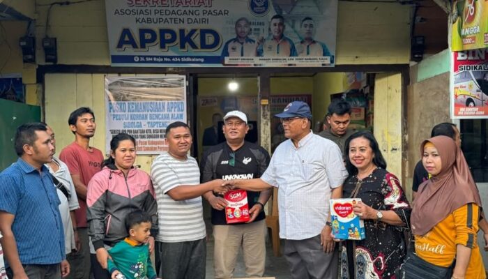 Bupati Dan Wakil Bupati Dairi Lepas Tim Kemanusiaan APPKD Menuju Sibolga-Tapteng