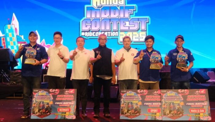 Juara Modifikator Pamerkan Karya Di Pesta Akbar Honda Modif Contest