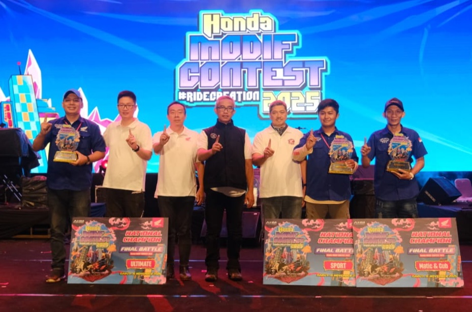 Juara Modifikator Pamerkan Karya Di Pesta Akbar Honda Modif Contest