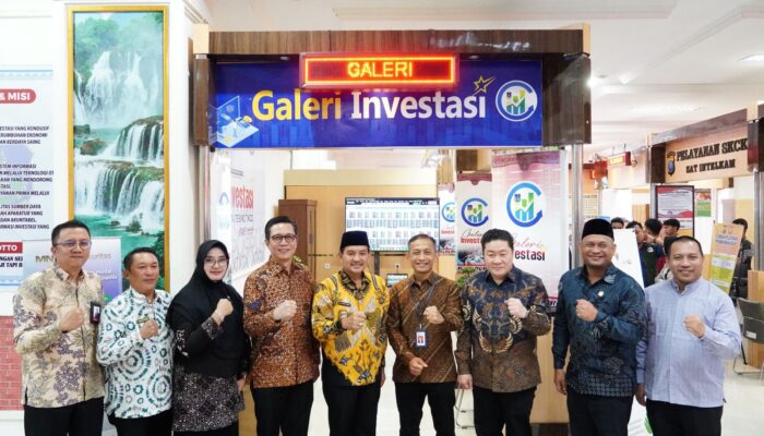 OJK Sumut Resmikan Galeri Investasi Di MPP Tebing Tinggi