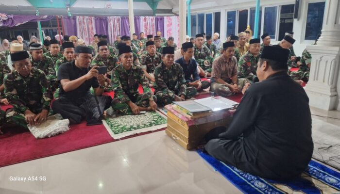 Program S3 Kodim 0110/Abdya, Menyatu Dalam Sujud Di Dayah Manyang Puskiyai Aceh