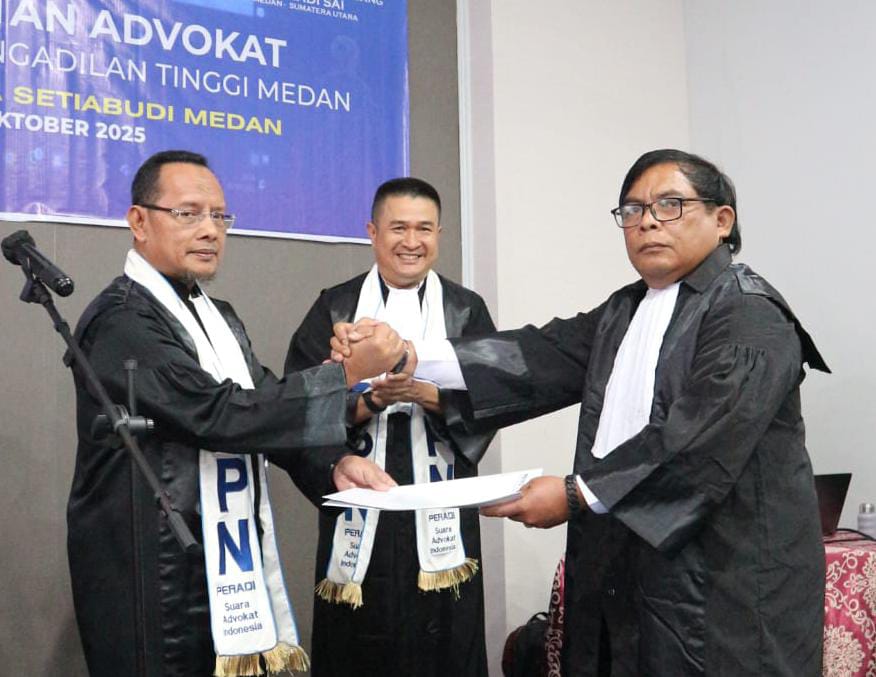 Antony Sinaga Resmi Jadi Advokat