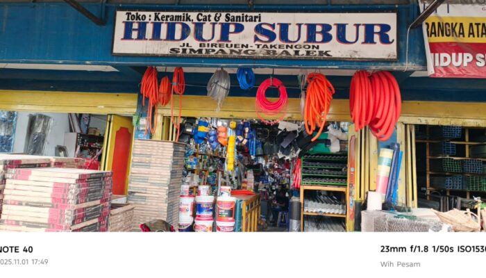 Toko Bangunan “Hidup Subur” Hadirkan Solusi Material Terlengkap di Bener Meriah