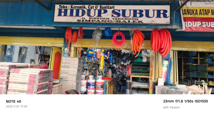 Toko Bangunan “Hidup Subur” Hadirkan Solusi Material Terlengkap di Bener Meriah