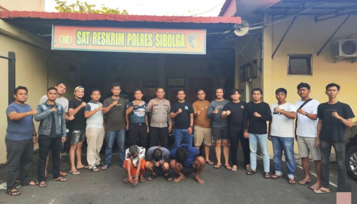 Kurang Dari 24 Jam, Polres Sibolga Ringkus Tiga Pelaku Pembunuhan Mahasiswa Di Masjid Agung