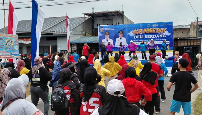 CFD di Lubukpakam-Sunggal Dipadati Warga Dan UMKM