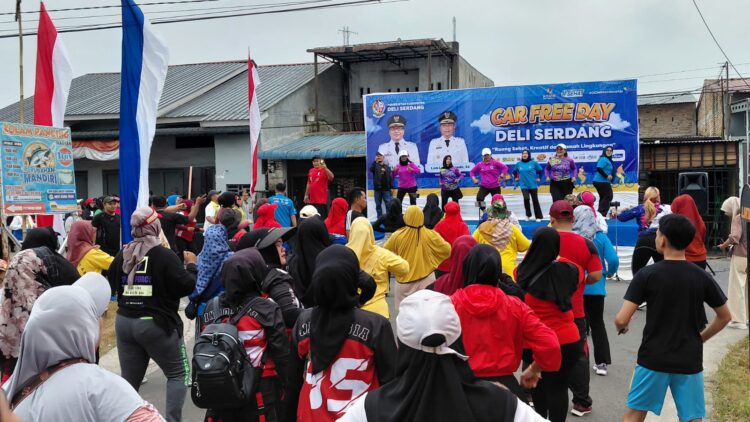 CFD di Lubukpakam-Sunggal Dipadati Warga Dan UMKM