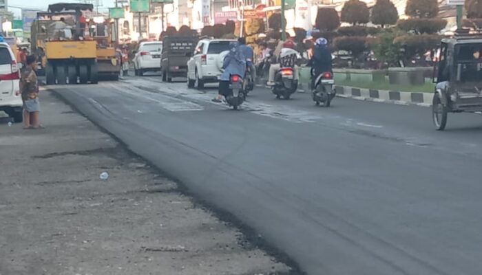 PPK Mulai Perbaiki Jalan Nasional Di Agara