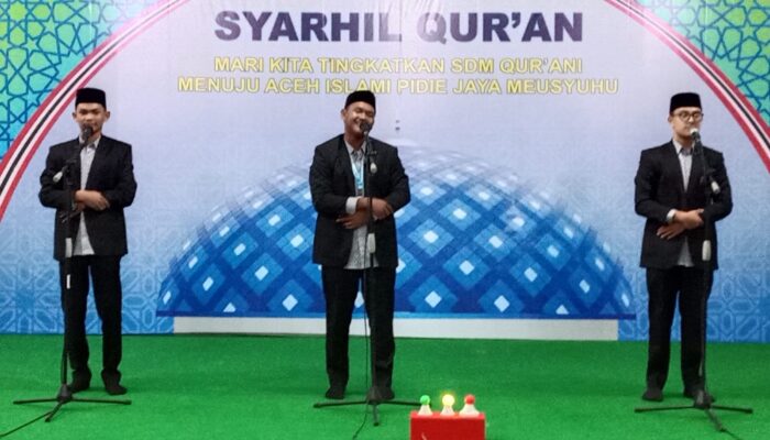 Grup Syarhil Qur’an Kafilah Aceh Besar Tampil Maksimal Pada MTQ XXXVII Aceh