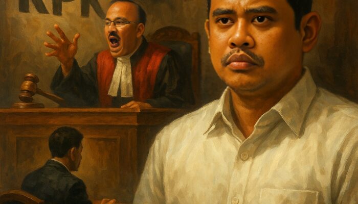 KPK, Bobby Nasution Dan Teriakan Ompong Hakim Tipikor