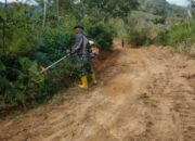 Di Lembah Pedalaman Desa Reje Guru, Satgas TMMD Sukses Wujudkan Akses Masyarakat