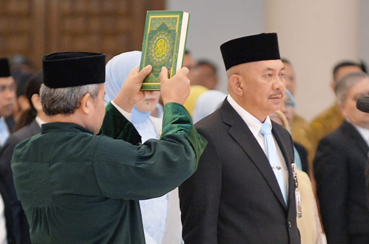 Gubsu Lantik Sulaiman Harahap Jadi Pj. Sekdaprovsu