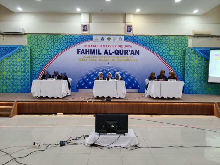 Cabang Fahmil Qur’an Putri Aceh Besar Berhasil Melaju Ke Semifinal