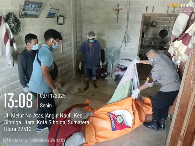 Pria 55 Tahun Ditemukan Meninggal Di Rumah Terkunci, Gegerkan Warga Sibolga
