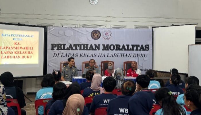 Lapas Labuhanruku Gelar Pelatihan Moralitas Warga Binaan Wanita