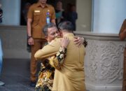 Pelepasan Purnatugas Sekda, Wabup Pimpinan Apel Gabungan