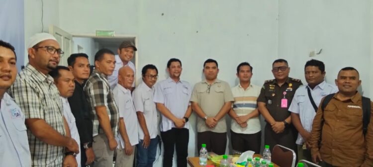 Kajari Jalin Silaturahmi Dengan SMSI Madina, Perkuat Sinergi Informasi