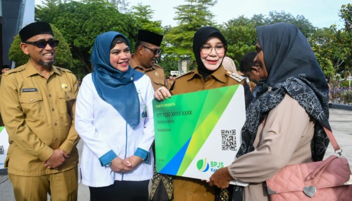 Illiza Pimpin Apel Gabungan, 4.800 Pekerja Rentan Di Banda Aceh Diberi Jaminan Kecelakaan Kerja