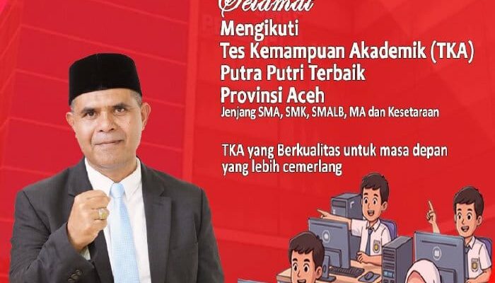 Siswa SMA Sederajat Di Aceh Tes Kemampuan Akademik, Orang Tua Tak Perlu Resah