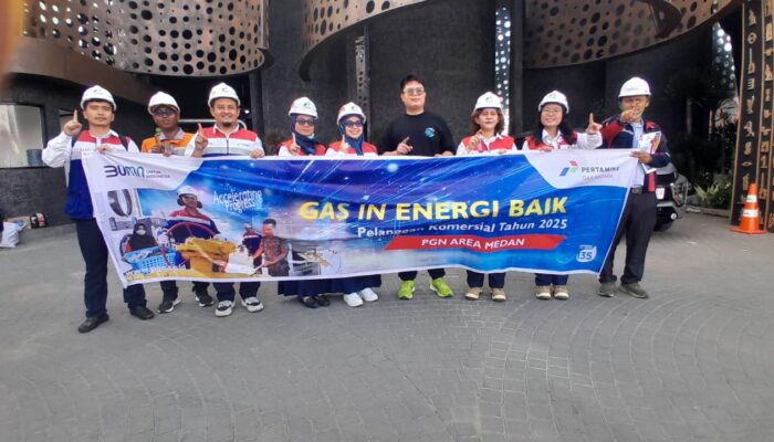 Gas-In PGN Sukses, Raeye Kini Jadi Pelanggan Gas Bumi Di Medan