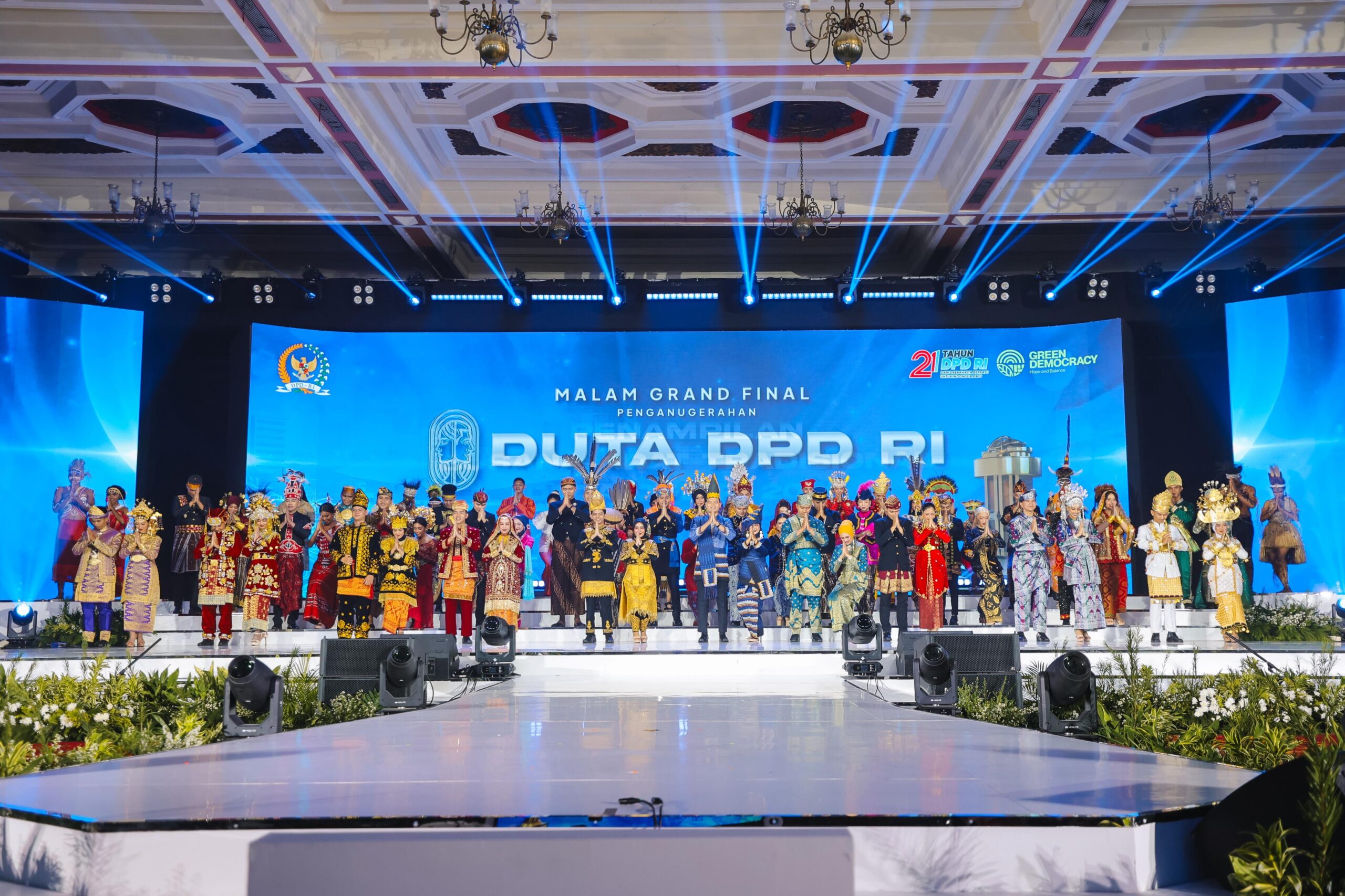 Malam Puncak Grand Final Duta DPD RI 2025 Jembatan Aspirasi Daerah
