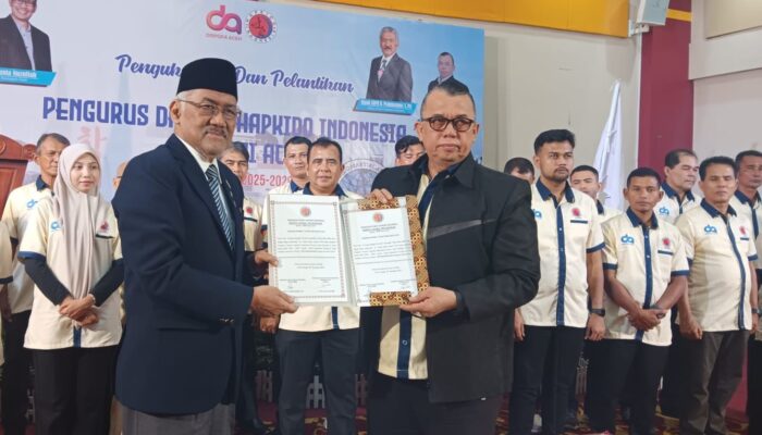 KONI Harap Hapkido Aceh Tingkatkan Prestasi Di PON XXII NTT–NTB 2028