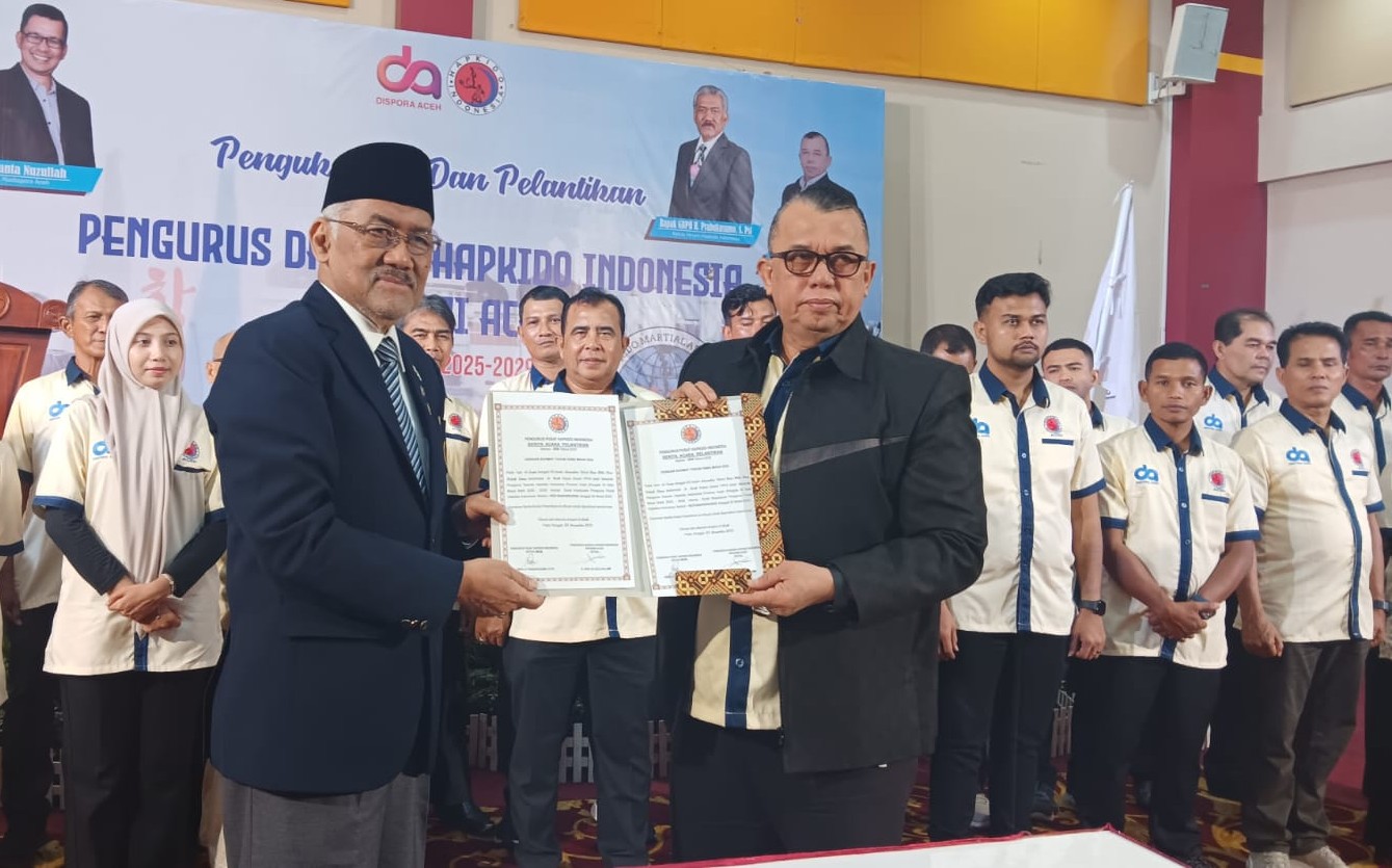 KONI Harap Hapkido Aceh Tingkatkan Prestasi Di PON XXII NTT–NTB 2028