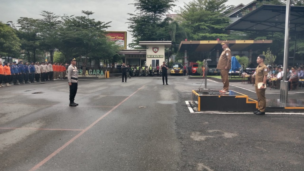 Bupati Agara Apresiasi Kesiapan Pasukan Hadapi Bencana