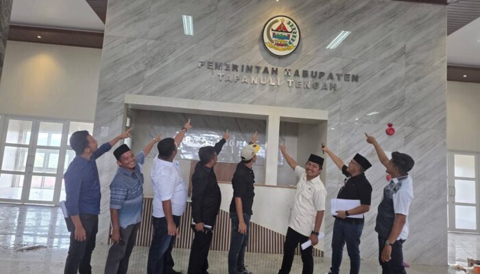DPRD Tapteng Sidak Ke Kantor Bupati: Isu Mangkrak Tak Terbukti, Gedung Sudah 80 Persen Rampung
