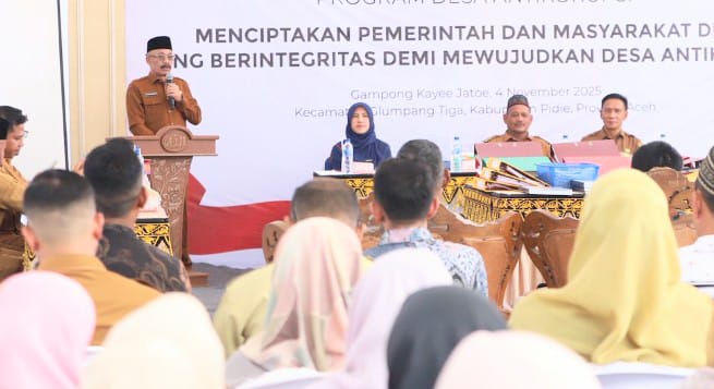 Kayee Jatoe, Wakil Pidie Di Desa Antikorupsi 2025