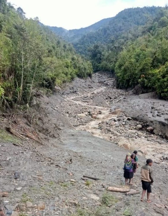 Banjir Bandang Nduga 23 Orang Hilang