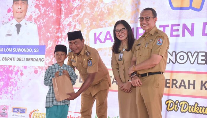 Wabup Deliserdang: Festival Literasi Menjadi Sarana Pengembangan Potensi Anak
