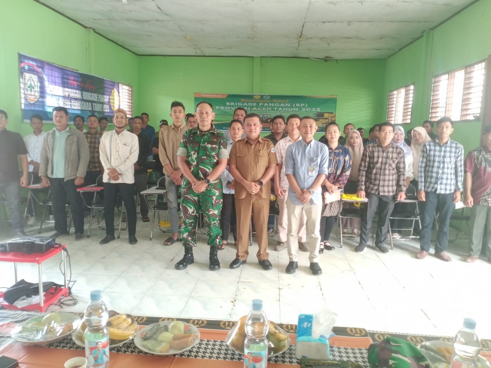 Kasdim Agara: Pangan Kebutuhan Vital, TNI Siap Dukung Ketahanan Pangan