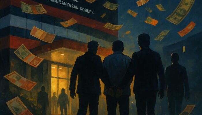 Gubernur Riau Sudah Di Gedung Merah Putih, Tenaga Ahlinya Menyerahkan Diri