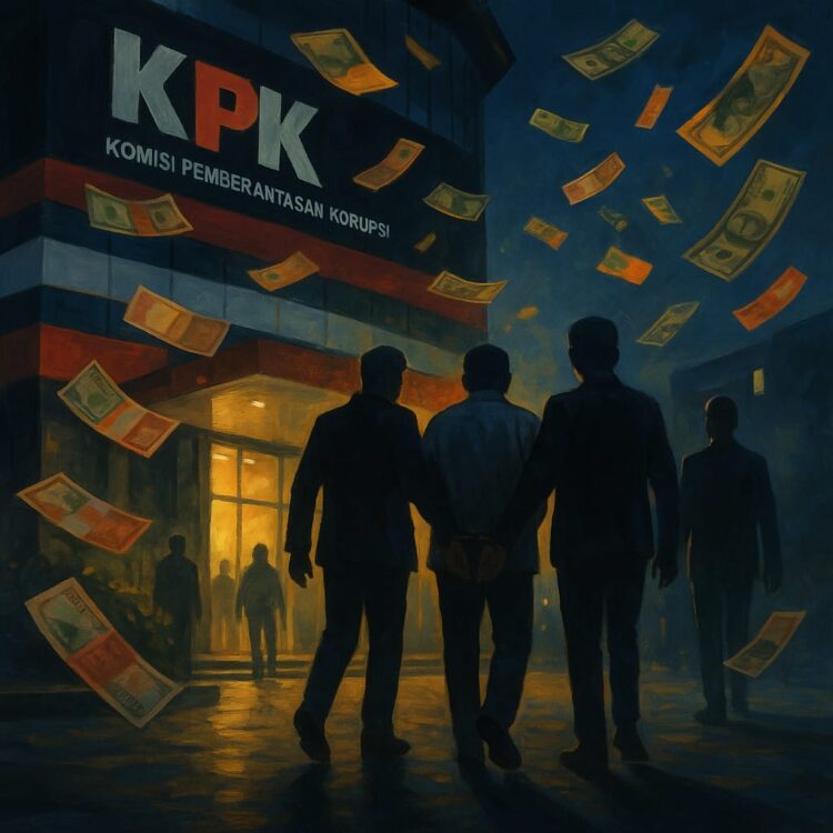 Gubernur Riau Sudah Di Gedung Merah Putih, Tenaga Ahlinya Menyerahkan Diri