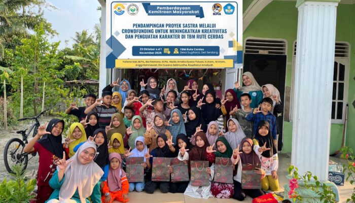 Pendampingan Proyek Sastra Lewat Crowdfunding Di TBM Rute Cerdas
